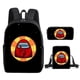 thumbnail image 1 of Among Us Visor Backpack Kids Rucksack Crewmate Back To School Bag A, 1 of 2