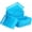 Blue, variant on XIMEI Set of 12 Small Plastic Baskets for Organizing, 10.24" x 6.5" x 2.36", Rectangular Trays for Office/Pharmacy/Dorm/Kitchens/Closets/Shelves, Brown