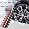 thumbnail image 4 of 100PCS Plastic Welding Rods - PP/PVC/PE Plastic Welder Rods for Hot Air Tools 10 Inch (Each Color 20PCS), 4 of 9