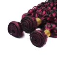 thumbnail image 4 of Hair Weave Vinmdonm P1B/99J, cabello humano degradado, color burdeos, 30 cm a 40 cm, 4 of 7