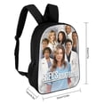 thumbnail image 2 of Grey&#s Anatomy Backpacks Basic Shoulder BackpackBookbag Satchel Backpack Rucksack, 2 of 3