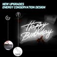 thumbnail image 5 of Y YUNHSOM Happy Birthday Neon Signs for Party Decor Dimmable LED Neon Light for Wall Decor Backdrop Birthday, 5 of 8