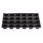 Sasa Demarle FP 03051 Flexipan 4-Ounce Muffin Pan with 24 Molds