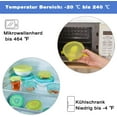 thumbnail image 2 of Silicone Lids Stretch, 12 Silicone Stretch Lids In Different Sizes, For Bowls, Mugs, Cans, Fruit, 2 of 6