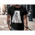 thumbnail image 3 of Cute Mama Polar Bear and Cubs Family Mom Gift Women Wife T-Shirt Mom Mother Bear Cubs Birthday Holiday Presents Tshirt, 3 of 10