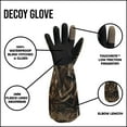 thumbnail image 4 of Glacier Outdoor Decoy Glove Unisex Waterproof Elbow Length Neoprene Hunting Glove Realtree MAX-7 L, 4 of 9