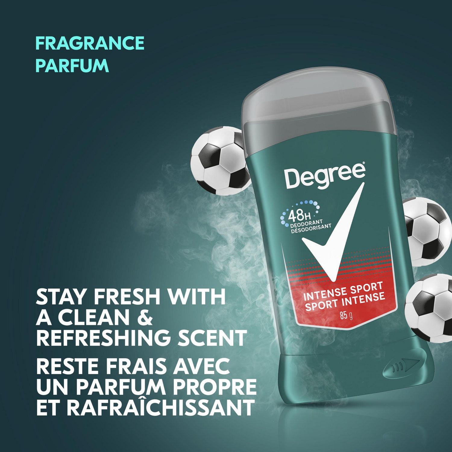 Degree Men Deodorant Stick, Intense Sport, 48-Hour odour Protection deodorant For Men