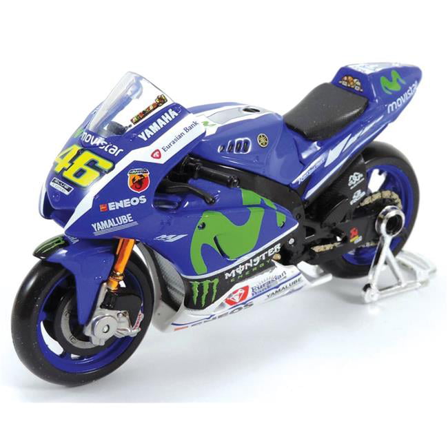 Hot Edition New #46 YAMAHA YZR Moto GP 1:18 Model Race Bike Racing Miniature Toy