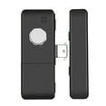 thumbnail image 4 of Cerradura de teclado, contraseña de huella digital, tarjeta IC, cerradura de puerta de vidrio, cerradura de timbre de puerta, diseño de última generación, 4 of 8