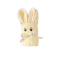 thumbnail image 3 of Kieccall Corals Fleece Small Towel Squares Handkerchief Cute Rabbits Shaped Souvenir Gift Towel, 3 of 3