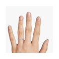 thumbnail image 2 of 1.00 Carat Excellent Rond Naturel Diamond Belle Bande d'Éternité de Mariée pour Mariée Solide 14K Or Rose Taille 5, 2 of 7
