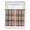 Brown, variant on Kitchen Curtains 45 Inches length, Buffalo Plaid Window Treatment Curtain Drapes, Modern Farmhouse Colorful Checkered Lightweight Window Panels for Living Room Bedroom, 52"x45", 2 Panels