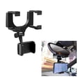 thumbnail image 2 of Soporte para teléfono con espejo retrovisor, soporte para teléfono de coche con clips giratorios y ajustables, soporte universal para smartphone, 2 of 5