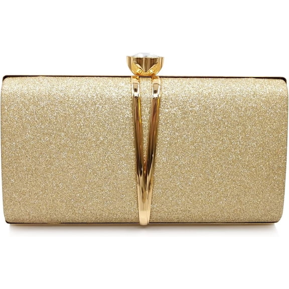 Evening Bag Clutch Purses Women Wedding Party Bridal Handbag with Chain