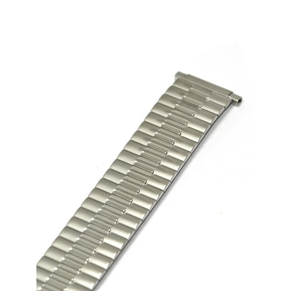 SPEIDEL 16-21MM SHORT TO MEDIUM SILVER TWIST O FLEX EXPANSION WATCH BAND STRAP