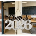 thumbnail image 4 of Class Of 2026 Graduation Photo Booth Large Red & Black 'Class Of 2026' Sign Graduation Party 2026 Perfect for Graduation Photoshoot Grad Party Decoration, 4 of 5