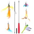 thumbnail image 4 of Cat Funny Wand Feather Bendable High Toughness Elastic Exerciser Interactive Toys, 4 of 14