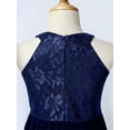 thumbnail image 7 of renvena Flower Girls Halter Floral Lace Sleeveless Wedding Party First Communion Dress, 7 of 7