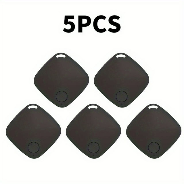 LEEYNEER 5pcs Wireless Anti-Lost Tracker Devices – Key Finder & Locator for Phone Keys Wallet Luggage – One-Click Search BiDirectional Tracking Disconnection Alert Breakpoint Lo