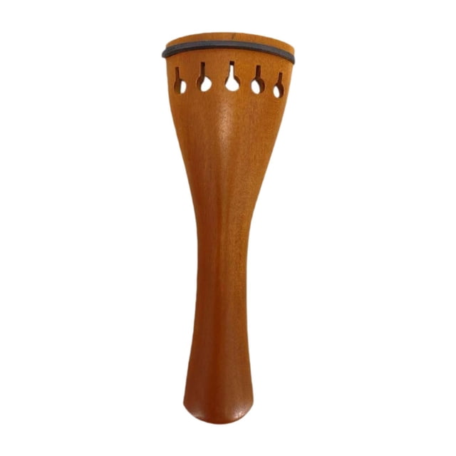 Fiocias Queue de Violon 4/4 Bois Remplacement Accessoires d'Instruments de Musique Attache Robuste Résonance Améliorée Adaptée pour Réparer Interprète Professionnel Marron