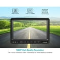 thumbnail image 2 of Fookoo 7"Backup Camera System Kit, 7''1080P Reversing Monitor IP69 Waterproof Rear View Camera, Sharp CCD Chip, for Truck/Trailer/Box Truck/RV (FHD1-Wired), 2 of 10