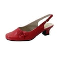 thumbnail image 5 of PEERAGE Cheryl Women's Wide Width Leather Slingback Dress Pumps, 5 of 11