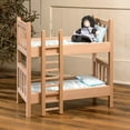 thumbnail image 2 of Eli & Mattie Amish Made Oak Bunk Beds Fully Assembled for 18 inch Dolls, 2 of 3