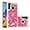 Pink, variant on Compatible with Samsung Galaxy A21 Case Glitter Liquid Cute Clear Phone Case Floating Quicksand Shockproof Protective Bumper Silicone Soft TPU Case for Samsung Galaxy A21 Love Pink YB