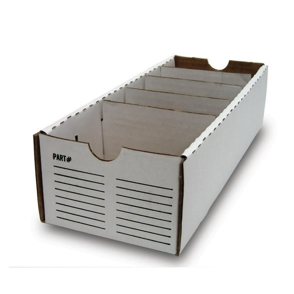 Oregon F00-230 50pc Cardboard Parts Box, 4" x 12"