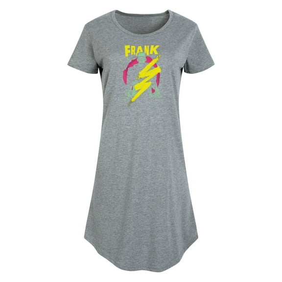 Classic Monsters - Frankenstein - Frank - Retro Style Lightening Bolt - Women's Any Way Dress