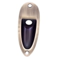 thumbnail image 2 of Metal Input Jack Socket Plate Guitarra Pickup With 2pcs Screws Good Quality Jack Plate For Strat Style Electric Guitars, 2 of 8