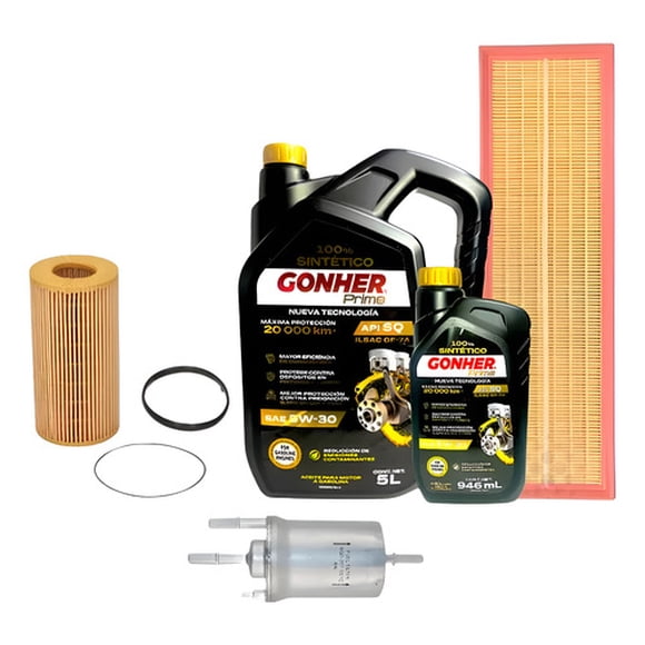 Kit Afinacin Bora Jetta A6 Passat 2.5 5w30 Sin Bujias