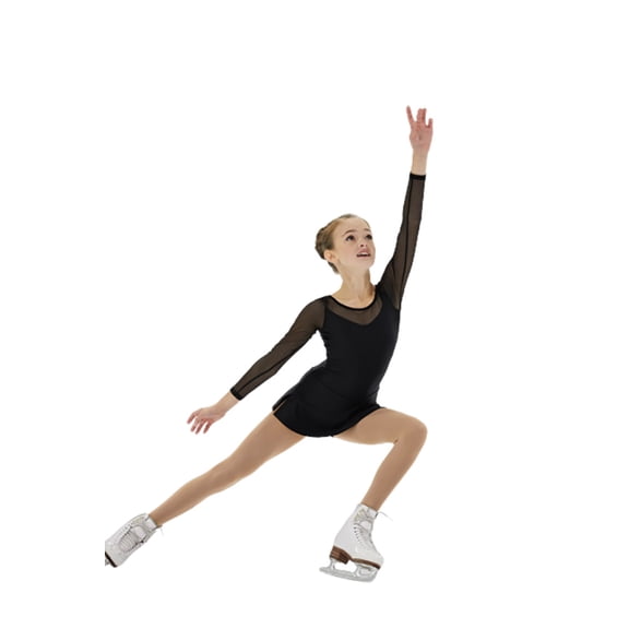 Mondor 612 Figure Skating Shiny Nylon Dress (Size 4-6)