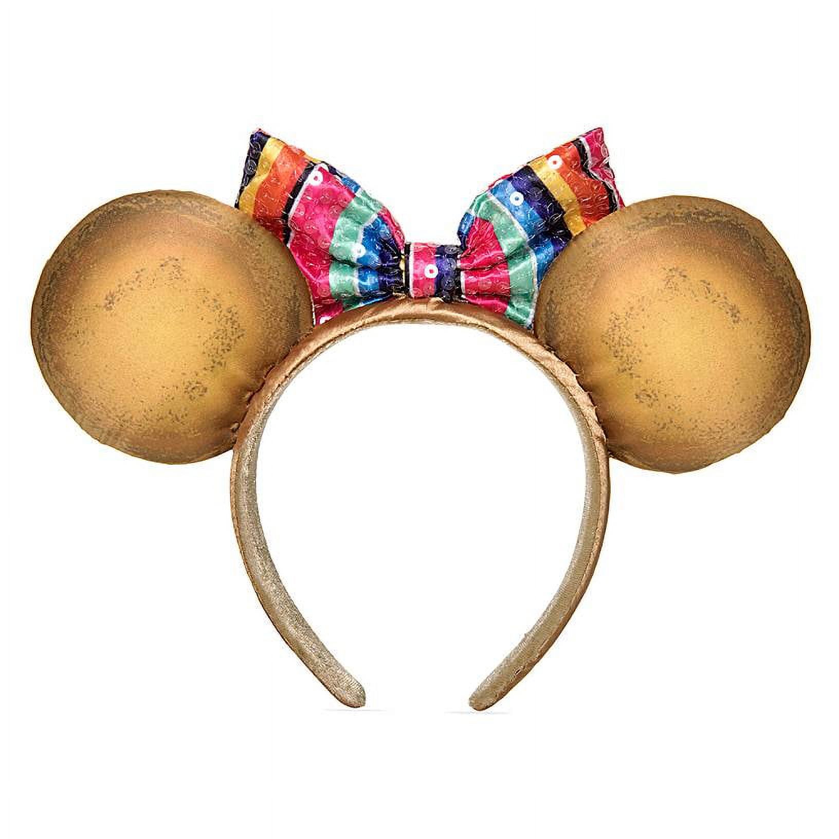 Disney Parks Epcot Mexico Minnie Pan Dulce Ear Sequined  display picture 1
