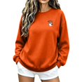 thumbnail image 5 of Halloween Sweatshirts Women Oversized Black Cat Ghost Pumpkin Tops | Spooky Season Magical Sweatshirts,Sweatshirts Women,Cute Ghost Pullover Tops,Halloween Fall Long Sleeve Tops, 5 of 6