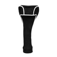 thumbnail image 4 of 3Pcs Golf Club Head Covers Set Driver Woods Headcover Protectors, Durable, Easy to Use , Black, Standard, 4 of 6