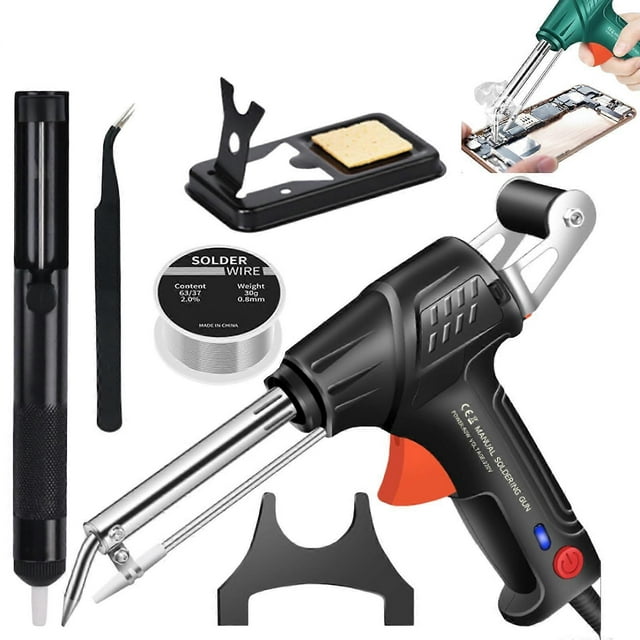Ayyecoeeye Welding Gun, Internally Heated Industrial Laser Welding Tools, Multifunction Set