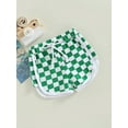 thumbnail image 4 of Hirigin Toddler Baby Boy Girl Summer Shorts Checkerboard Plaid Pants 6 12 18 Months 2T 3T Elastic Waist Drawstring Jogger Short Pants, 4 of 8