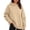 Beige, variant on Tbopshirt Hoodies for Women Loose Casual Hoodie Long Sleeve Panel Splicing Pullover Sweatshirt for Daily Leisure & Street Style
