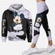 thumbnail image 4 of Sudadera con capucha y Leggings de Mickey Mouse para mujer, conjunto de chándal de moda con nombre personalizado gratis, Sudadera con capucha de Minnie, pantalones de Yoga, 4 of 4