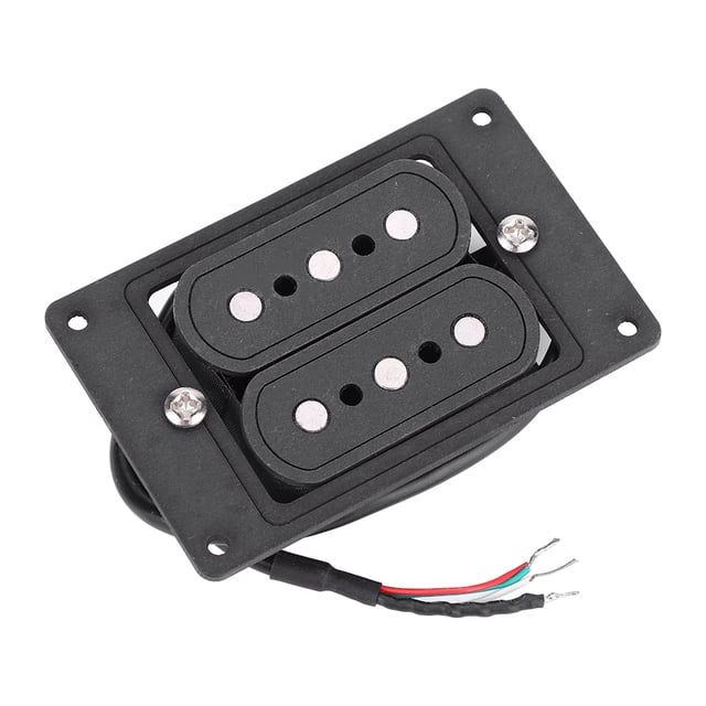 3 Cuerdas Humbucker Guitarra Pickup, Precobleado Repuestro Colector de Sonido para Cigarro Guitarra