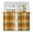 Orange, variant on Orange Yellow Green Plaid Kitchen Curtains 45 Inch Length, Fall Gingham Rustic Tiers Curtains for Bathroom Bedroom Cafe, Light Filtering Small Window Treatment Short Tiered Drapes 2 Panels 42"Wx45"L