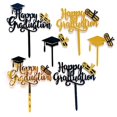 thumbnail image 1 of Graduation Cake Topper Acrylic - 6PCS Decorative Cupcake Pick Cake Decoration, 1 of 8