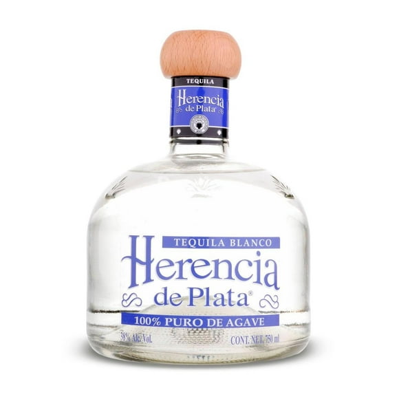 Tequila Herencia De Plata Paquete de 3 Blanco 750 ml