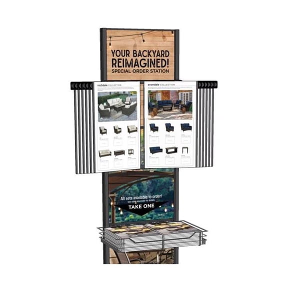 Standard 9108506 20 x 16 x 21 in. 2025 L&G Flipbook Outdoor Living Sign