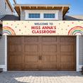 thumbnail image 6 of Welcome Banner for Classroom Rainbow Theme Welcome to Miss Anna's Classroom Backdrop Decor Photography Props Party Supplies School Events Reusable Decoration, 6 of 8