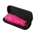 thumbnail image 1 of Mini Pocket Travel Umbrella with Case - Small  Compact Umbrella for Backpacks  Purses  Briefcases or Cars - Versatile  Unisex Design - Made with Water-Resistant Pongee Fabric, 1 of 5