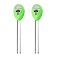thumbnail image 2 of Soil Tester,3-in-1 Soil Test Kit with Moisture,Light and PH Test,Soil Moisture Meter,Great-2PCS light green, 2 of 4