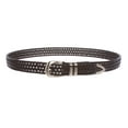 thumbnail image 2 of Men's 1 1/8 Inch (30 mm) Braided Leather Dress Lacing Belt, 2 of 2