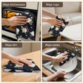 thumbnail image 5 of 2 Pcs Pioneer Flower Floral Print Pattern Kitchen Towels, Funny Microfiber Dish Towel Set, 18" X 26" Tea Towels, 5 of 6